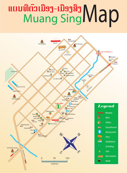 Muangsing City Map