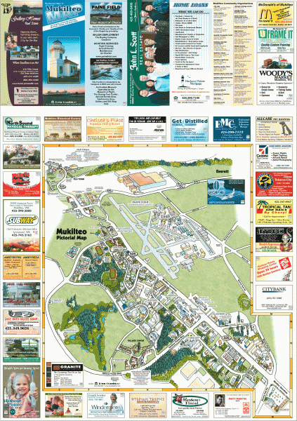 Mukilteo tourist map