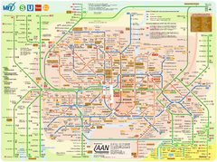 Munich Public Transportation Map