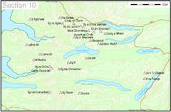 Munro Colour Contour Map Sec10