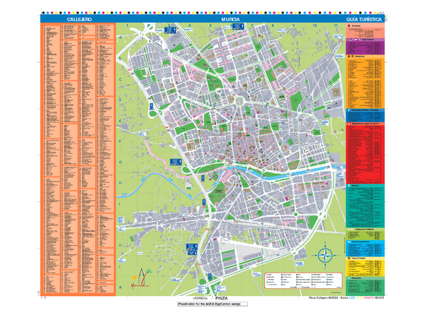 Murcia Tourist Map