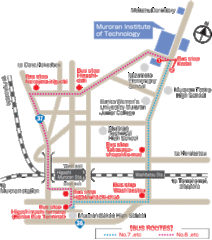 Muroran Institute of Technology Campus Map