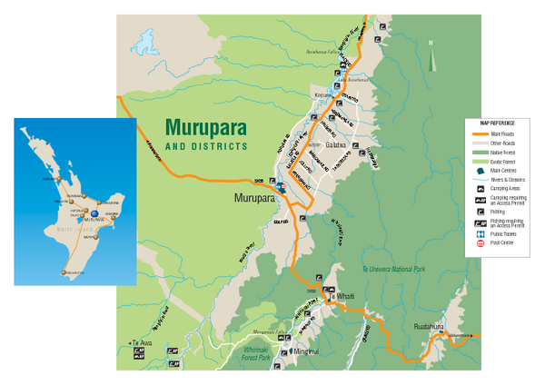 Murupara Map