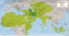 Muslim Distribution Map