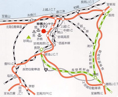 Myoko Ski Map