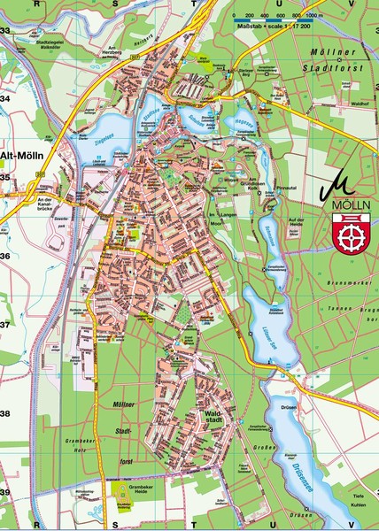 Mölln Map