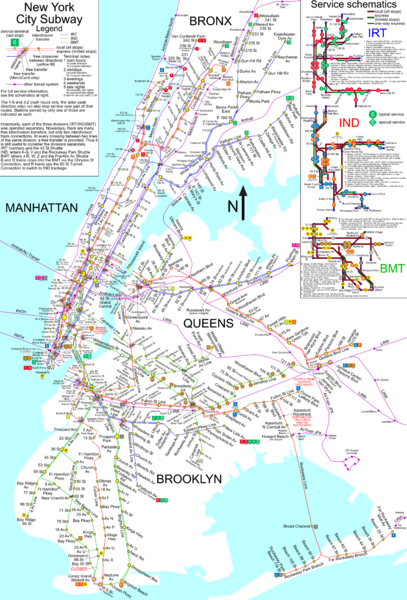 NYC Subway Map (unofficial)