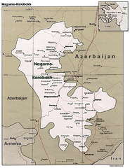 Nagorno-Karabakh Map