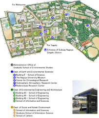 Nagoya University Map