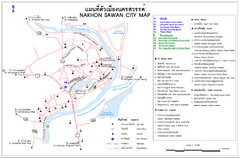 Nakhon Sawan City Map