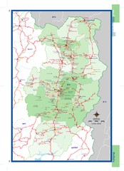 Nan, Thailand Map