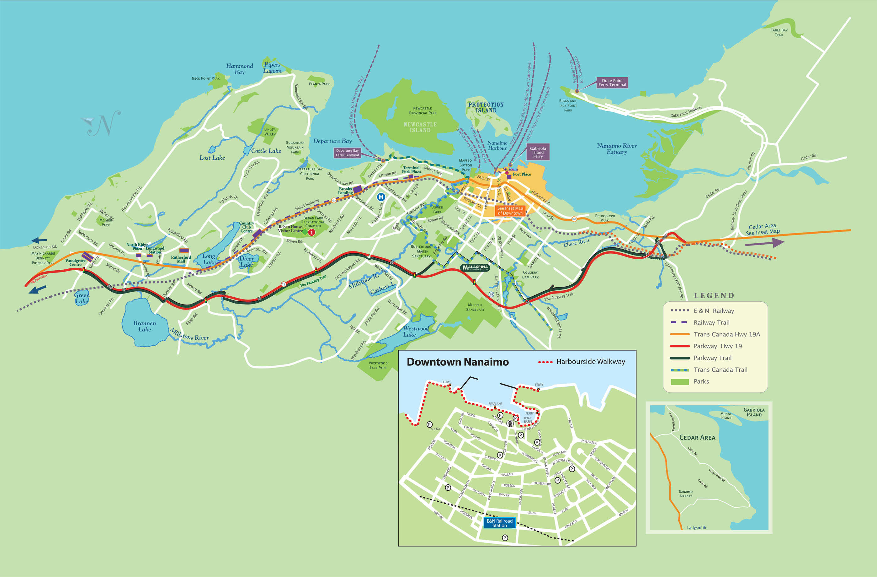 City Of Nanaimo Map Nanaimo City Map - Nanaimo Bc • Mappery