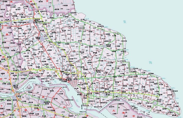 Nantong Tourist Map