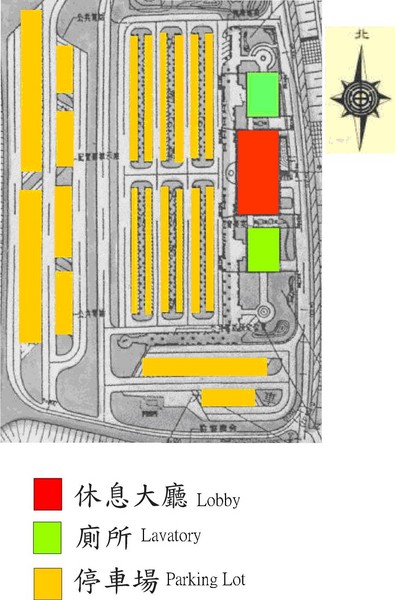 Nantou Service Area Guide Map