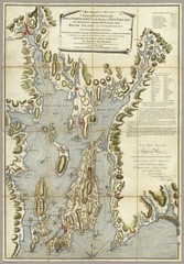 Narrangansett Bay Map 1777