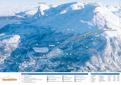 Narvik Ski Trail Map
