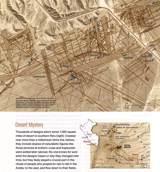 Nasca Lines Map