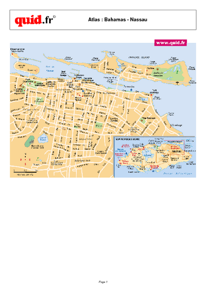 Nassau Street Map