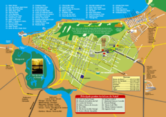 Natal Tourist Map