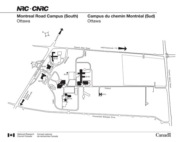 National Research Council Map