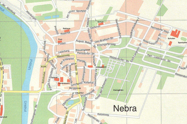 Nebra Map