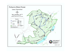 Nehantic State Forest map