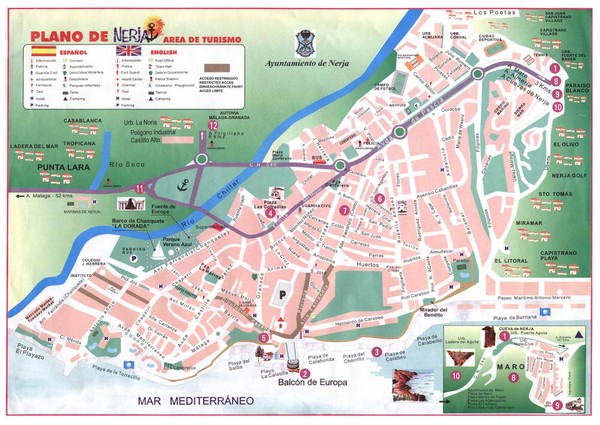 Nerja Map