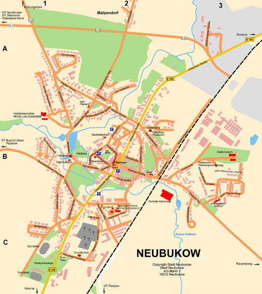 Neubukow Map