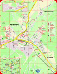 Neuhaus am Rennweg Map Neuhaus am Rennweg Map