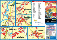 Neunburg vorm Wald District Map