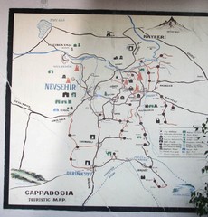 Nevsehir Tourist Map