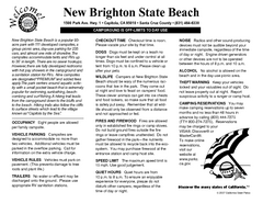 New Brighton State Beach Campground Map