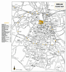 New Delhi Tourist Map New Delhi Tourist Map
