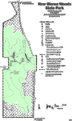 New Glarus Woods State Park Map New Glarus Woods State Park Map