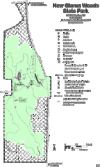 New Glarus Woods State Park Map