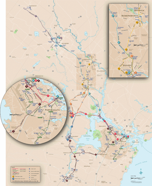 New Hampshire Transit Map