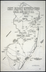 New Jersey Tourist Map New Jersey Tourist Map