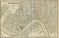 New Orleans 1873 Map