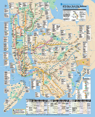 New York City MTA Subway Map