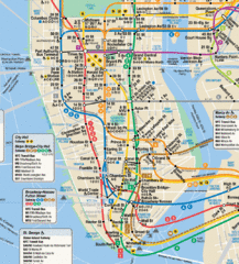 New York City Subway Map New York City Subway Map