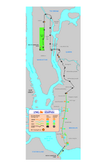 New York Marathon Course Map 2008