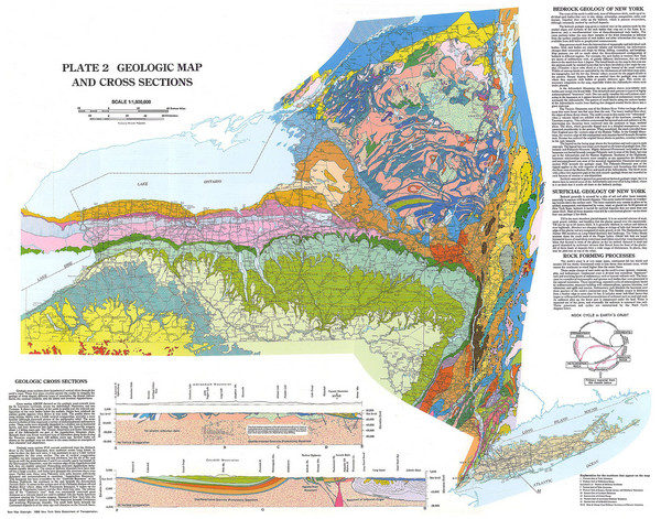 Image result for nys geology map