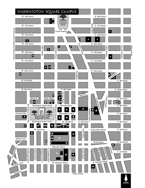 New York University Map