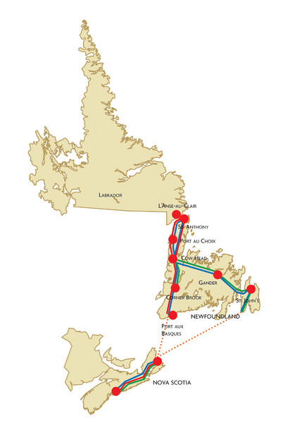 Newfoundland Map