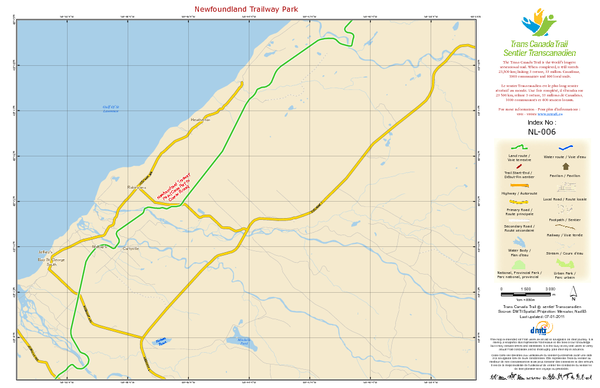 Newfoundland Trailway Park NL-006 Map