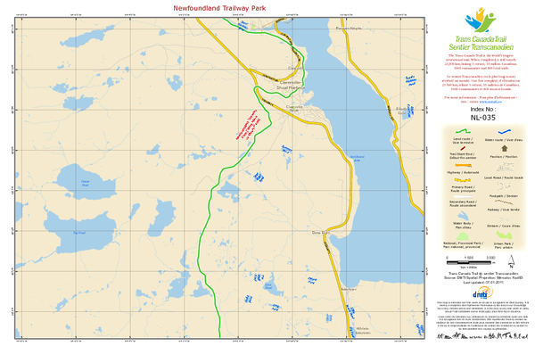 Newfoundland Trailway Park NL-035 Map