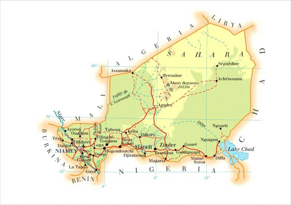 Niger Map