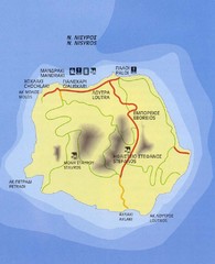 Nissyros Island Map
