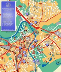 Nitra City Map