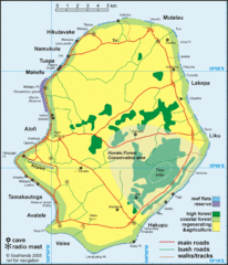 Niue Map Niue Map